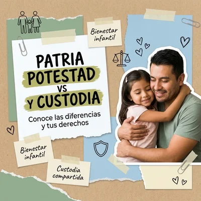 Patria Potestad y Custodia en Colombia: Diferencias y Reglas