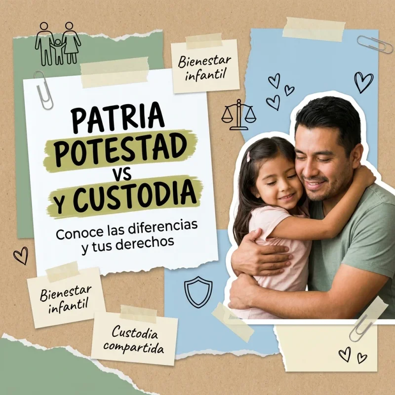 Patria Potestad y Custodia en Colombia: Diferencias y Reglas